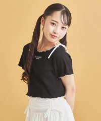 PINK-latte/【セットアイテム】オフショルテレコTシャツ＋テレコキャミ/508051529