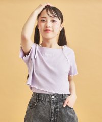 PINK-latte/【セットアイテム】オフショルテレコTシャツ＋テレコキャミ/508051529
