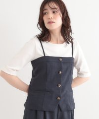 SHOO・LA・RUE　DRESKIP/シューラルー／ドレスキップ SHOO・LA・RUE/DRESKIP 麻調キャミビスチェ/508051547