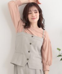 SHOO・LA・RUE　DRESKIP/シューラルー／ドレスキップ SHOO・LA・RUE/DRESKIP 麻調キャミビスチェ/508051547