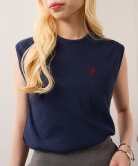 U.S. POLO ASSN./ユーエスポロアッスン U.S. POLO ASSN. ワンポイント刺繍 スムースタンクトップ/508052064
