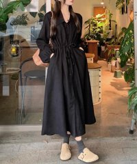 TeddyShop/テディショップ Teddyshop レディース 長袖ウエストマークコーデュロイシャツワンピース/508052156