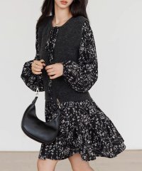 TeddyShop/テディショップ Teddyshop レディース 長袖小花柄ティアードミニワンピース/508052157