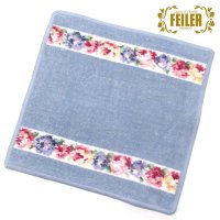 FEILER/フェイラー FEILER FEILER フェイラー ハンカチ タオル タオルハンカチ 25cm AIDA WHITE アイーダ 花柄 AIDAWHITE202/508052341