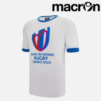 macron/マクロン macron ユニフォーム キッズ RWC23 ジュニア FRANCE Tシャツ 57127055 macron 023フランス大会 オフィシャル記念/508052685
