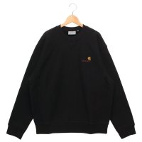 Carhartt WIP/カーハート ワークインプログレス Carhartt WIP スウェット アメリカンスクリプトスウェットシャツ ブラック メンズ Carhartt WIP I02/508052857