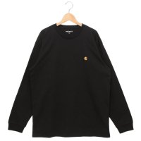 Carhartt WIP/カーハート ワークインプログレス Carhartt WIP Tシャツ カットソー ロングスリーブチェイスTシャツ ブラック メンズ Carhartt WIP I/508052863