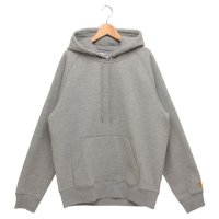 Carhartt WIP/カーハート ワークインプログレス Carhartt WIP パーカー フーディー フーデッドチェイススウェットシャツ グレー メンズ Carhartt WIP /508052875