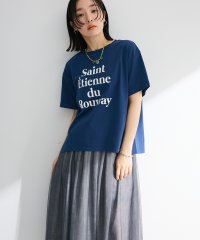 Green Parks/グリーン パークス Green Parks 多段フェミニンロゴボックスTシャツ/508053332