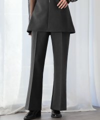 Ampirula/アンピルーラ Ampirula ハイウエストセンタープレスフレアパンツ【洗える】/508053483
