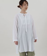 POU DOU DOU/プードゥドゥ POU DOU DOU リボンタイチュニックブラウス/508053520
