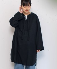 POU DOU DOU/プードゥドゥ POU DOU DOU リボンタイチュニックブラウス/508053520