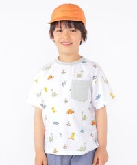SHIPS KIDS/SHIPS KIDS:100～130cm / 恐竜 テキスタイル 半袖 TEE/508054076