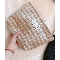 florge/フロージュ florge 軽くて洗えるシュリンク柄メイクポーチ Mサイズ/508054405