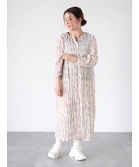 Lugnoncure/ボタニカル柄シワ加工ワンピース《2025spring catalog item》/508054415