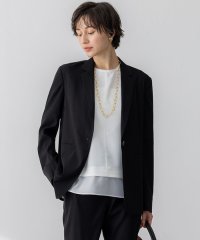 NIJYUSANKU（LARGE SIZE）/【洗える】リネンレーヨンストレッチ テーラード ジャケット/508054640