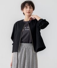 NIJYUSANKU（LARGE SIZE）/【洗える】リネンレーヨンストレッチ ブルゾン/508054641