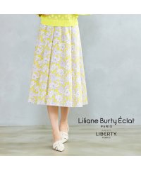 Liliane Burty ECLAT/【セットアップ対応/S・Mサイズ】リバティ　ウエストギャザースカート/508054702