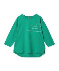Petit Honfleur/プチ オンフルール Petit Honfleur オーガニックコットンロゴTシャツ/508054719