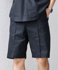 SHIPS any MEN/SHIPS any:〈接触冷感/遮熱等〉ハイブリッドリネン センター クリース ショーツ(セットアップ対応)◇/508054771