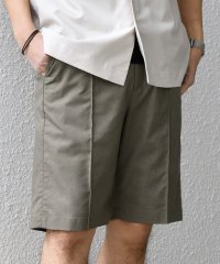 SHIPS any MEN/SHIPS any:〈接触冷感/遮熱等〉ハイブリッドリネン センター クリース ショーツ(セットアップ対応)◇/508054771