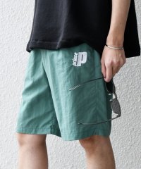 SHIPS any MEN/【SHIPS any別注】prince:〈撥水/UVカット/遮熱〉ワンポイント ロゴ ナイロン イージー ショーツ (セットアップ対応)◇/508054781