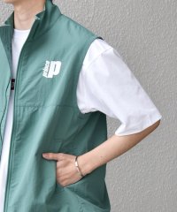 SHIPS any MEN/【SHIPS any別注】prince:〈撥水/UVカット/遮熱〉ワンポイント ロゴ ナイロン ベスト(セットアップ対応)◇/508054785