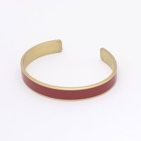 AGATHA PARIS/アガタ パリ AGATHA PARIS アーティバングル、ラインバイカラー、バーガンディ・シルバー/508054945