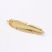 AGATHA PARIS/アガタ パリ AGATHA PARIS プリュムイヴェールブローチ、フェザー、ゴールド/508054955
