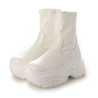 Mafmof/マフモフ Mafmof 【厚底】サイドジップスニーカーブーツ 502－WK/508055384