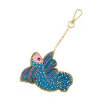 KANKAN/カンカン KANKAN ザリ刺繍キーホルダー GOND ART/508055433