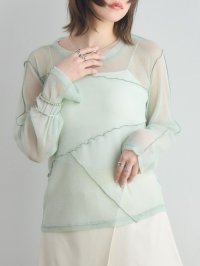 kivi/キヴィ kivi sheer tops/508055665