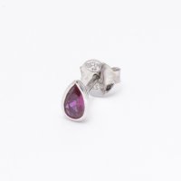 AGATHA PARIS/アガタ パリ AGATHA PARIS ミックスカット、スタッドピアス、ドロップカットCZ、ピンク／シルバー/508055681
