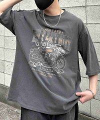 Confirm/コンファーム Confirm ヴィンテージライク ピグメント加工 アメカジ風 レトロプリント 半袖Tシャツ ユニセックス 【代引不可】/508055913