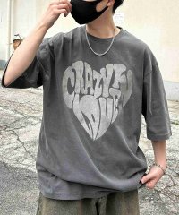 Confirm/コンファーム Confirm ヴィンテージライク ピグメント加工 アメカジ風 レトロプリント 半袖Tシャツ ユニセックス 【代引不可】/508055920