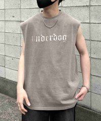 Confirm/コンファーム Confirm ヴィンテージライク ピグメント加工 アメカジ風 レトロプリント ノースリーブ ユニセックス 【代引不可】/508055923