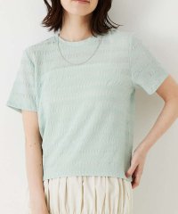 abahouse mavie/シャーリングボーダーTシャツ/508056600