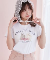 MAJESTIC LEGON/うさぎちゃんTシャツ/507813899
