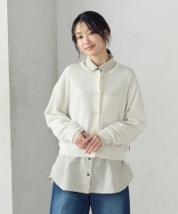 ONIGIRI/コットンリネンニットカーディガン/507935577