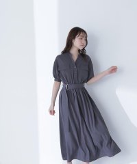 NATURAL BEAUTY BASIC/ダブルポケットフォルムワンピース/508020634