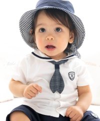 fillot de bebe reduction/天竺マリンブラウス(70~90cm)/508032782
