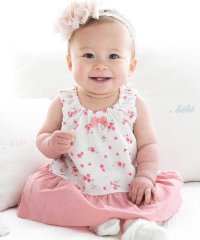 fillot de bebe reduction/花柄リップルチュニック(70~90cm)/508032783