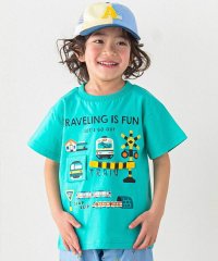 SLAP SLIP/電車がいっぱい踏切カンカンTシャツ(80~120cm)/508032806