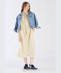 To b. by agnes b./WX34 ROBE ドビーストライプシャツドレス/508037095