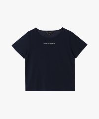 To b. by agnes b./WW21 TS ロゴフォイルプリントTシャツ/508037118