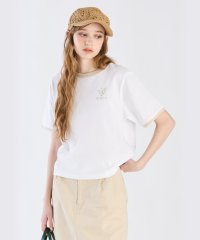 To b. by agnes b./WW21 TS エンブロイダリーリンガーTシャツ/508037119