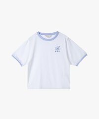 To b. by agnes b./WW21 TS エンブロイダリーリンガーTシャツ/508037120