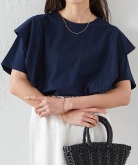 Ranan/ラナン RANAN ラッフルショルダーTシャツ/508051946