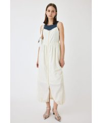 moussy/FRONT ZIP NYLON キャミドレス/508053285