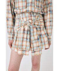 moussy/BLEACH CHECK スカート/508053296